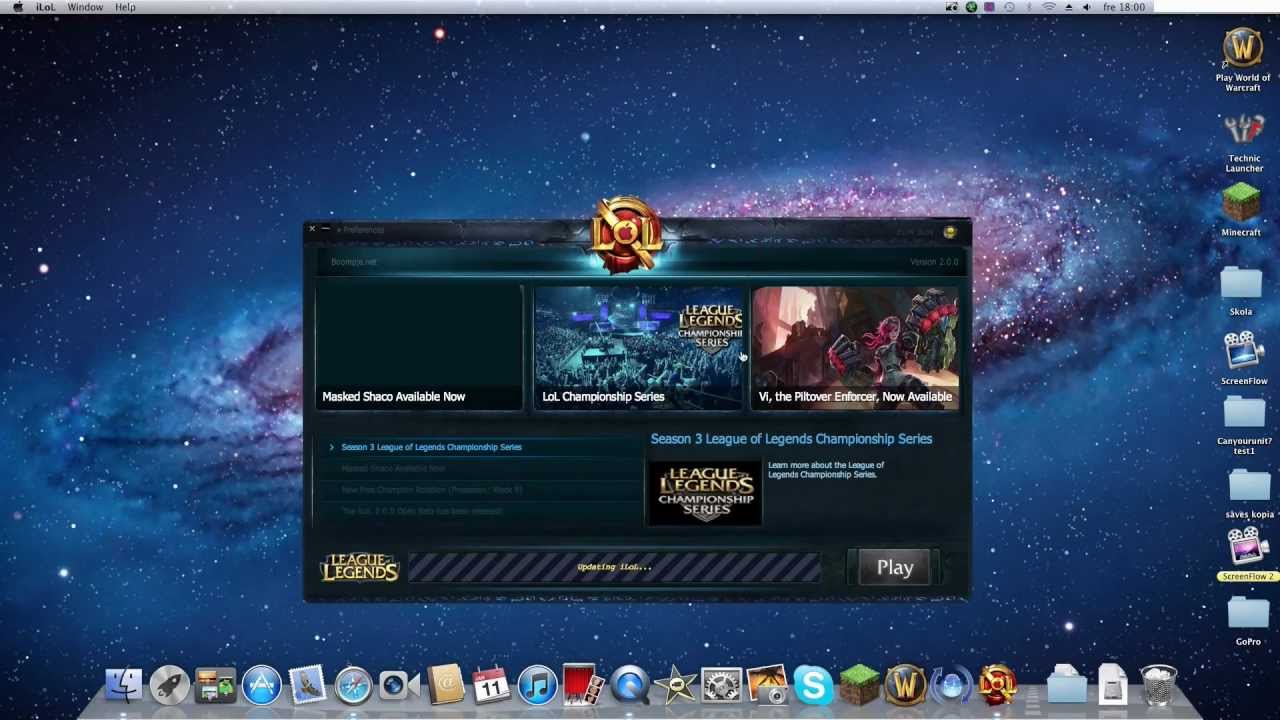 League Of Legends Download Mac Catalina